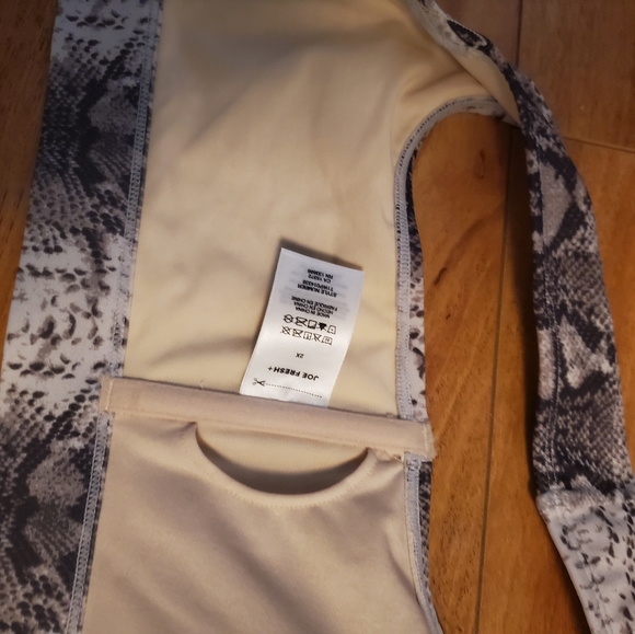 Roxy Earle X Joe Fresh Snakeskin Bathing suit - Picture 8 of 8